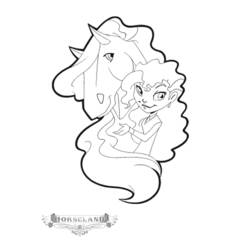 Dessin à colorier: Horseland (Dessins animés et séries animées) #53871 - Coloriages à Imprimer Gratuits