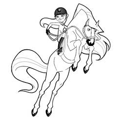 Dessin à colorier: Horseland (Dessins animés et séries animées) #53872 - Coloriages à Imprimer Gratuits