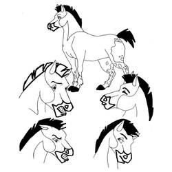 Dessin à colorier: Horseland (Dessins animés et séries animées) #53893 - Coloriages à Imprimer Gratuits