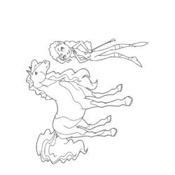 Dessin à colorier: Horseland (Dessins animés et séries animées) #53934 - Coloriages à Imprimer Gratuits