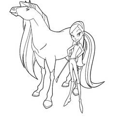Dessin à colorier: Horseland (Dessins animés et séries animées) #53938 - Coloriages à Imprimer Gratuits