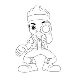 Dessin à colorier: Jake et les Pirates (Dessins animés et séries animées) #205877 - Coloriages à Imprimer Gratuits