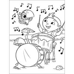 Dessin à colorier: Jake et les Pirates (Dessins animés et séries animées) #205888 - Coloriages à Imprimer Gratuits