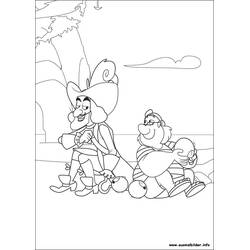 Dessin à colorier: Jake et les Pirates du Pays imaginaire (Dessins animés et séries animées) #42421 - Coloriages à Imprimer Gratuits