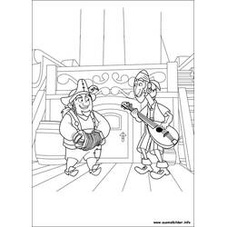 Dessin à colorier: Jake et les Pirates du Pays imaginaire (Dessins animés et séries animées) #42432 - Coloriages à Imprimer Gratuits