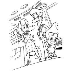 Dessin à colorier: Jimmy Neutron (Dessins animés et séries animées) #48891 - Coloriages à Imprimer Gratuits