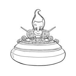 Dessin à colorier: Jimmy Neutron (Dessins animés et séries animées) #48913 - Coloriages à Imprimer Gratuits