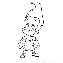 Dessin à colorier: Jimmy Neutron (Dessins animés et séries animées) #48978 - Coloriages à Imprimer Gratuits