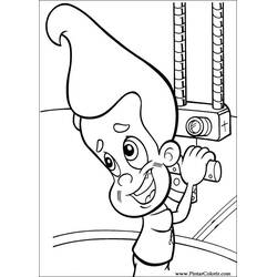 Dessin à colorier: Jimmy Neutron (Dessins animés et séries animées) #49038 - Coloriages à Imprimer Gratuits
