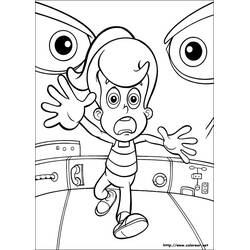 Dessin à colorier: Jimmy Neutron (Dessins animés et séries animées) #49049 - Coloriages à Imprimer Gratuits