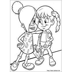 Dessin à colorier: Jimmy Neutron (Dessins animés et séries animées) #49050 - Coloriages à Imprimer Gratuits