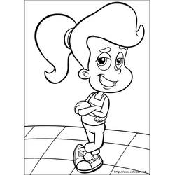 Dessin à colorier: Jimmy Neutron (Dessins animés et séries animées) #49053 - Coloriages à Imprimer Gratuits