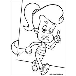Dessin à colorier: Jimmy Neutron (Dessins animés et séries animées) #49058 - Coloriages à Imprimer Gratuits