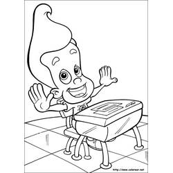 Dessin à colorier: Jimmy Neutron (Dessins animés et séries animées) #49071 - Coloriages à Imprimer Gratuits