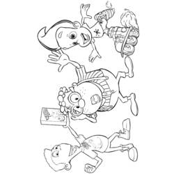Dessin à colorier: Jimmy Neutron (Dessins animés et séries animées) #49098 - Coloriages à Imprimer Gratuits