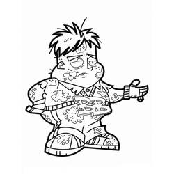 Dessin à colorier: Johnny Test (Dessins animés et séries animées) #203257 - Coloriages à Imprimer Gratuits