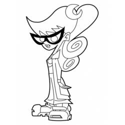 Dessin à colorier: Johnny Test (Dessins animés et séries animées) #34985 - Coloriages à Imprimer Gratuits
