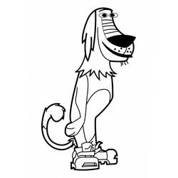 Dessin à colorier: Johnny Test (Dessins animés et séries animées) #34998 - Coloriages à Imprimer Gratuits