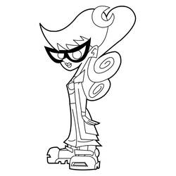 Dessin à colorier: Johnny Test (Dessins animés et séries animées) #35175 - Coloriages à Imprimer Gratuits