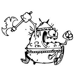 Dessin à colorier: Kid Paddle (Dessins animés et séries animées) #213668 - Coloriages à Imprimer Gratuits