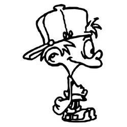 Dessin à colorier: Kid Paddle (Dessins animés et séries animées) #213669 - Coloriages à Imprimer Gratuits
