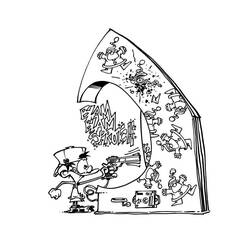 Dessin à colorier: Kid Paddle (Dessins animés et séries animées) #213676 - Coloriages à Imprimer Gratuits