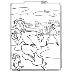 Dessin à colorier: Kim Possible (Dessins animés et séries animées) #212334 - Coloriages à Imprimer Gratuits