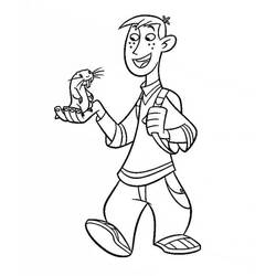 Dessin à colorier: Kim Possible (Dessins animés et séries animées) #212345 - Coloriages à Imprimer Gratuits