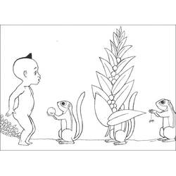 Dessins à colorier: Kirikou - Coloriages à Imprimer Gratuits