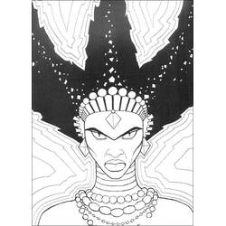 Dessin à colorier: Kirikou (Dessins animés et séries animées) #187560 - Coloriages à Imprimer Gratuits