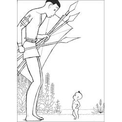 Dessin à colorier: Kirikou (Dessins animés et séries animées) #187570 - Coloriages à Imprimer Gratuits