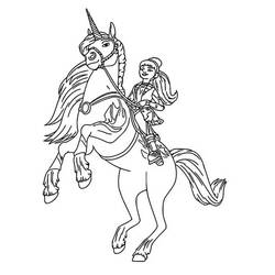 Dessin à colorier: L’École des licornes (Dessins animés et séries animées) #219423 - Coloriages à Imprimer Gratuits