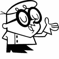 Dessin à colorier: Laboratoire de Dexter (Dessins animés et séries animées) #50500 - Coloriages à Imprimer Gratuits