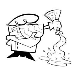 Dessin à colorier: Laboratoire de Dexter (Dessins animés et séries animées) #50727 - Coloriages à Imprimer Gratuits