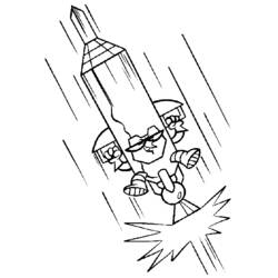 Dessin à colorier: Laboratoire de Dexter (Dessins animés et séries animées) #50733 - Coloriages à Imprimer Gratuits