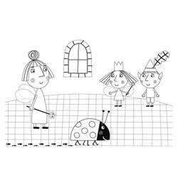 Dessin à colorier: Le Petit Royaume De Ben Et Holly (Dessins animés et séries animées) #199087 - Coloriages à Imprimer Gratuits