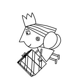 Dessin à colorier: Le Petit Royaume De Ben Et Holly (Dessins animés et séries animées) #199092 - Coloriages à Imprimer Gratuits