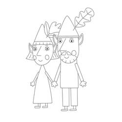 Dessin à colorier: Le Petit Royaume De Ben Et Holly (Dessins animés et séries animées) #199104 - Coloriages à Imprimer Gratuits