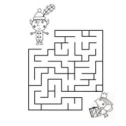 Dessin à colorier: Le Petit Royaume De Ben Et Holly (Dessins animés et séries animées) #199107 - Coloriages à Imprimer Gratuits