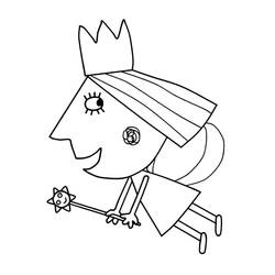 Dessin à colorier: Le Petit Royaume De Ben Et Holly (Dessins animés et séries animées) #199109 - Coloriages à Imprimer Gratuits