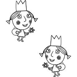 Dessin à colorier: Le Petit Royaume De Ben Et Holly (Dessins animés et séries animées) #199116 - Coloriages à Imprimer Gratuits