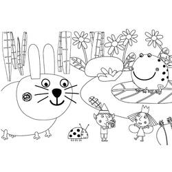 Dessin à colorier: Le Petit Royaume De Ben Et Holly (Dessins animés et séries animées) #199119 - Coloriages à Imprimer Gratuits