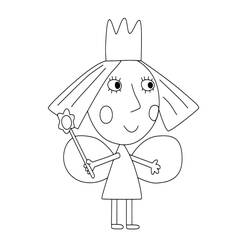 Dessin à colorier: Le Petit Royaume De Ben Et Holly (Dessins animés et séries animées) #199120 - Coloriages à Imprimer Gratuits