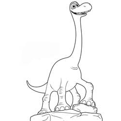 Dessin à colorier: Le Voyage d’Arlo (Dessins animés et séries animées) #205720 - Coloriages à Imprimer Gratuits