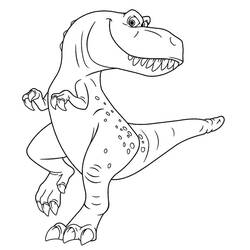 Dessin à colorier: Le Voyage d’Arlo (Dessins animés et séries animées) #205739 - Coloriages à Imprimer Gratuits
