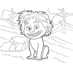 Dessin à colorier: Le Voyage d’Arlo (Dessins animés et séries animées) #205742 - Coloriages à Imprimer Gratuits