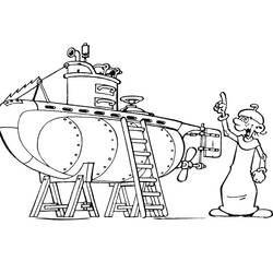 Dessin à colorier: Léonard de Vinci (Dessins animés et séries animées) #213176 - Coloriages à Imprimer Gratuits
