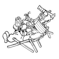 Dessin à colorier: Léonard de Vinci (Dessins animés et séries animées) #213178 - Coloriages à Imprimer Gratuits