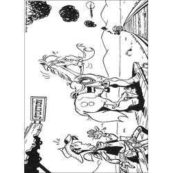 Dessin à colorier: Les Dalton (Dessins animés et séries animées) #51805 - Coloriages à Imprimer Gratuits