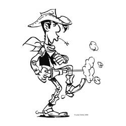 Dessin à colorier: Les Dalton (Dessins animés et séries animées) #51830 - Coloriages à Imprimer Gratuits
